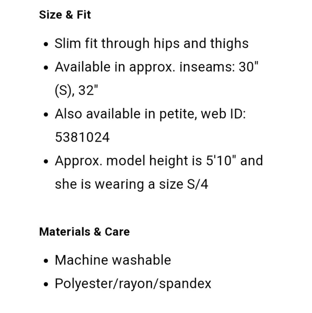 Alfani Essencial  Streight Leg dress pants careerwear 10 NWT - Picture 13 of 14